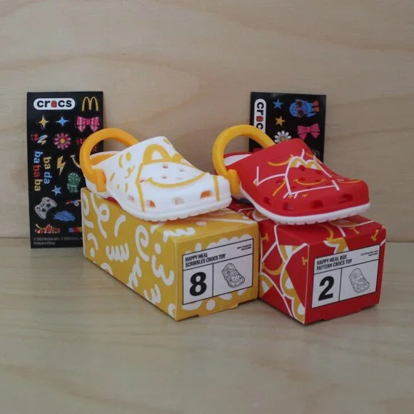 McDonald's Crocs Happy Meal 2024 Toy #2 & #8 - Picture 2 of 5